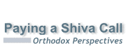 Paying a Shiva Call